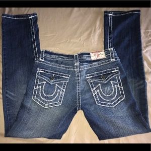 True Religion straight leg jeans